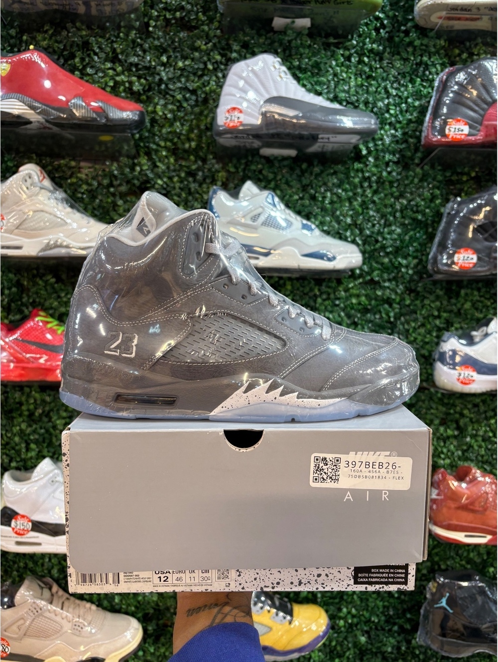 Air Jordan 5 Retro “Wolf Grey” 2026 Men’s 12